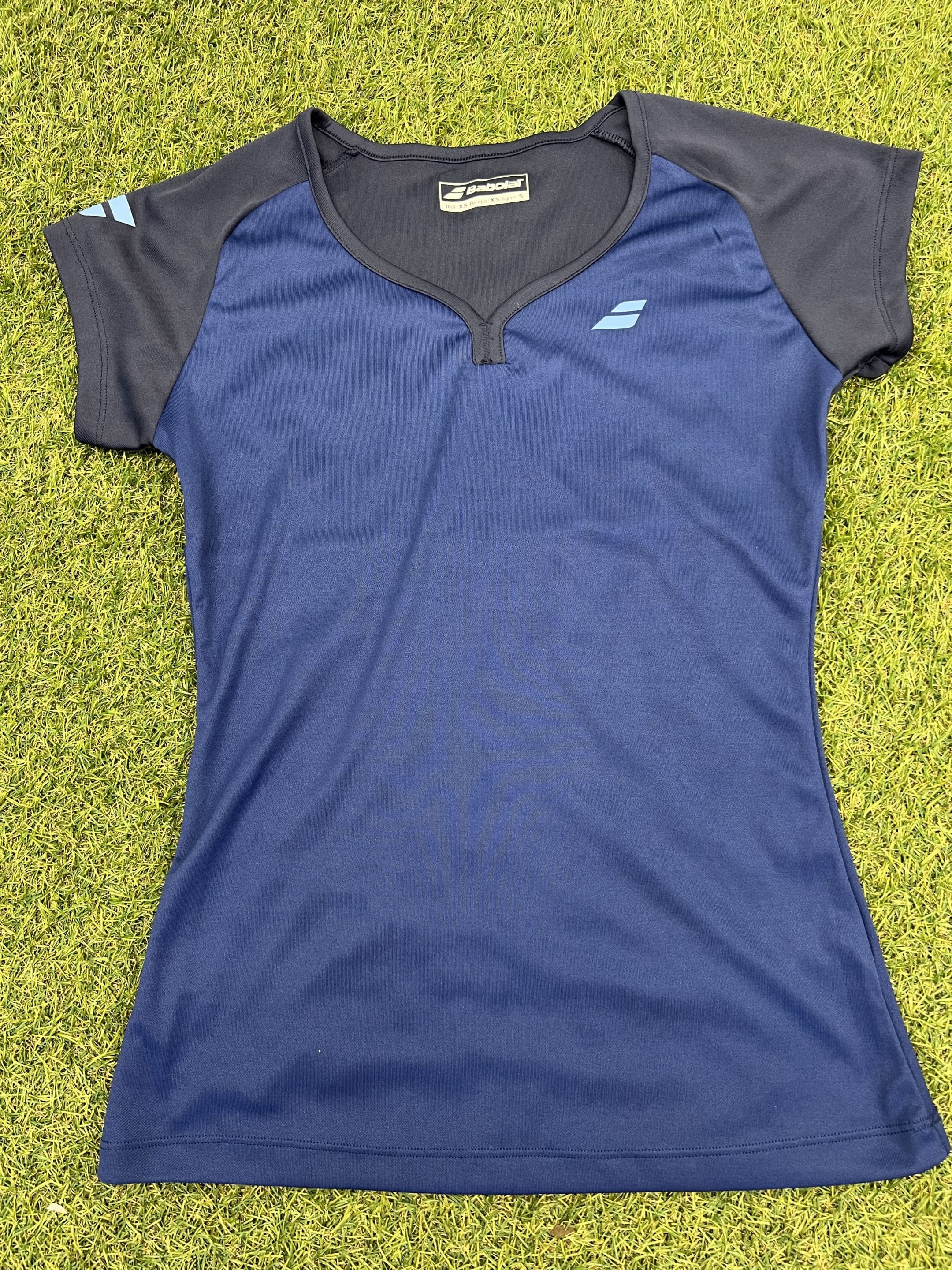 Women’s Babolat Black and Blue Tennis T-Shirt
