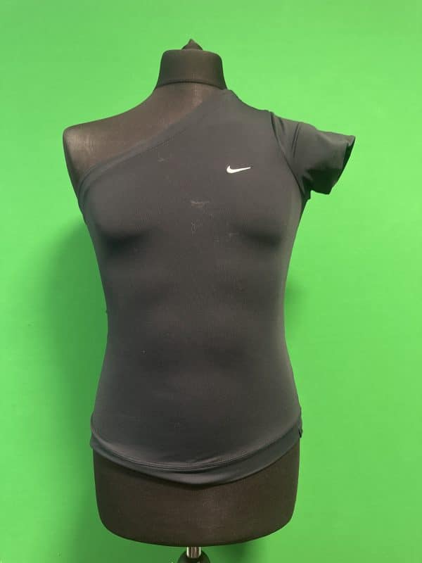 Nike Black One-Shoulder Top