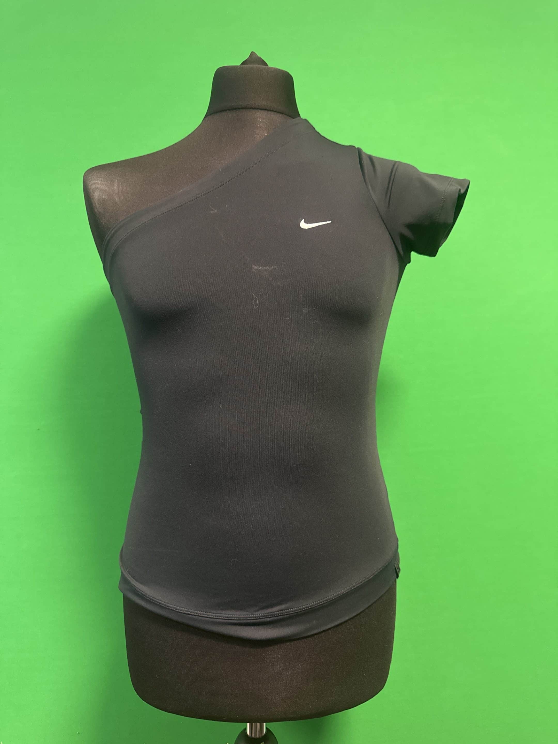 Nike Black One-Shoulder Top
