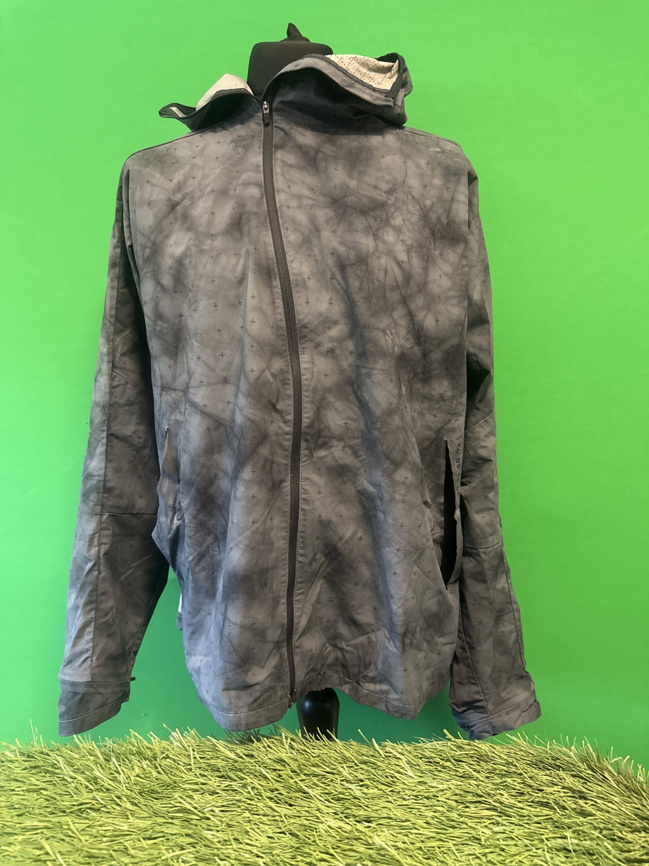 Grey Nike Hooded Sports Jacket