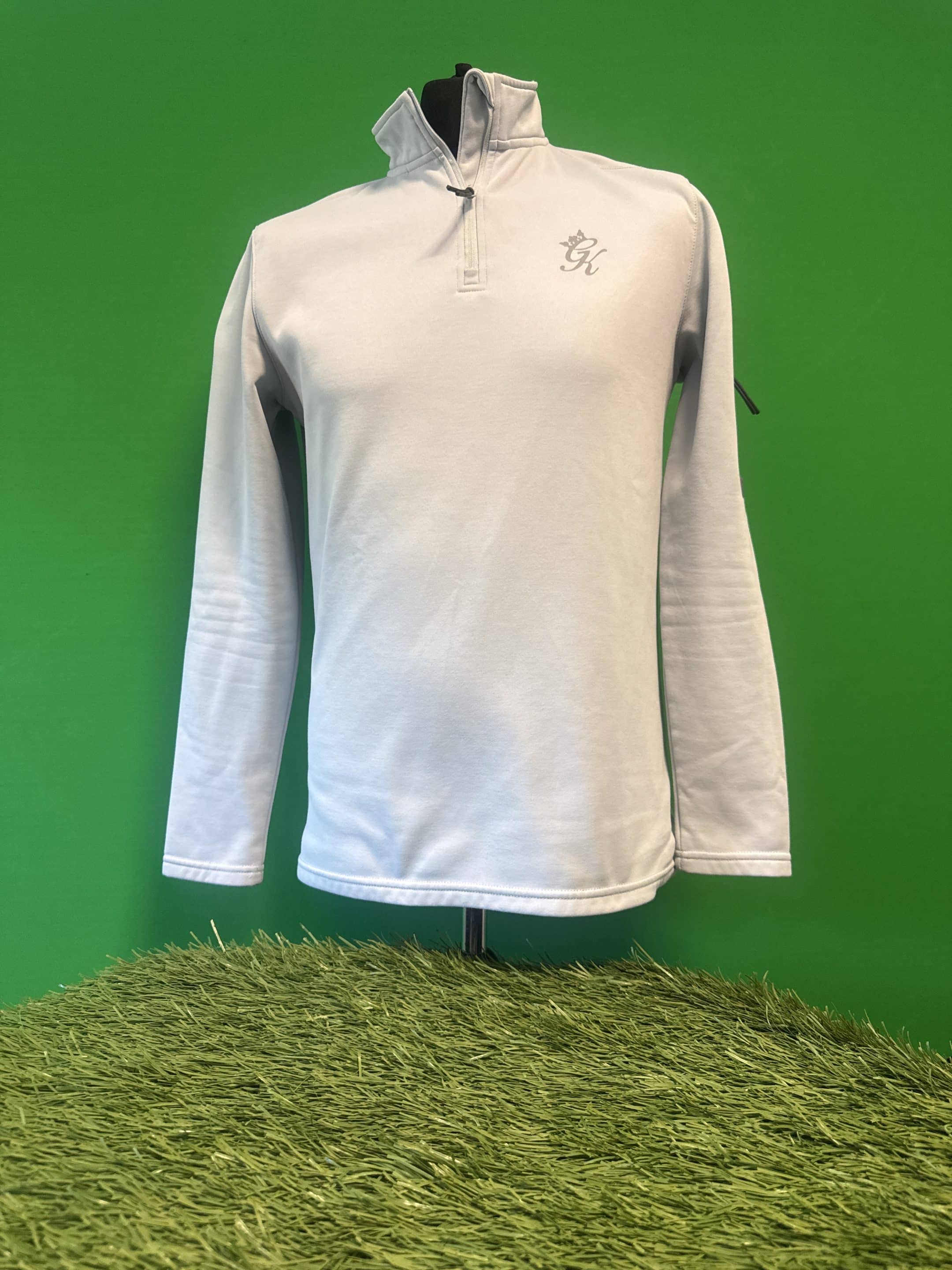 Grey Gym king quarter-Zip