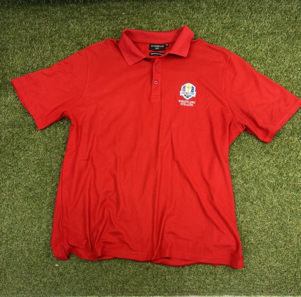 Glenmuir Red Polo Shirt Ryder Cup 2020 Whistling Straits
