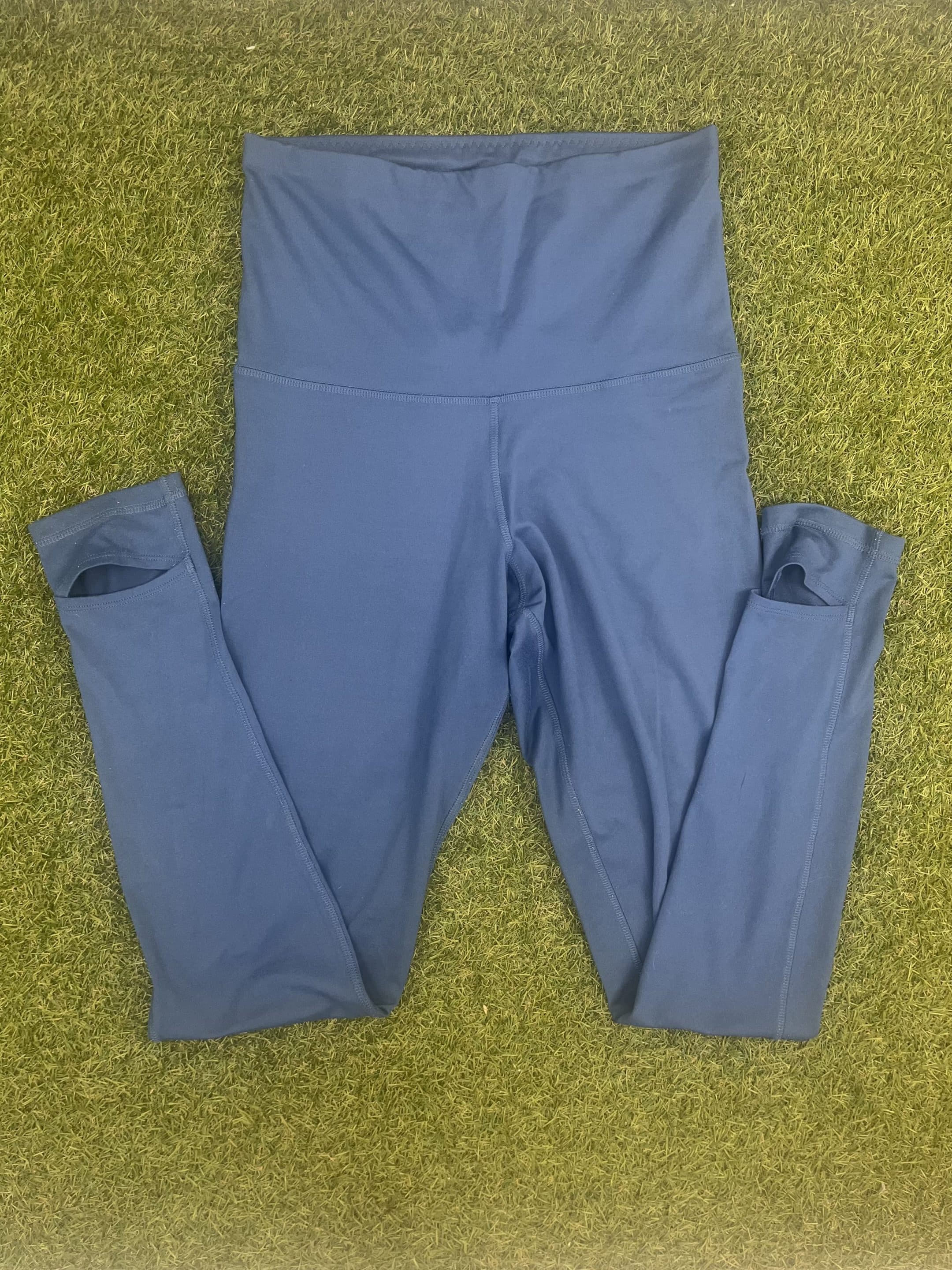 Blue Adidas Leggings