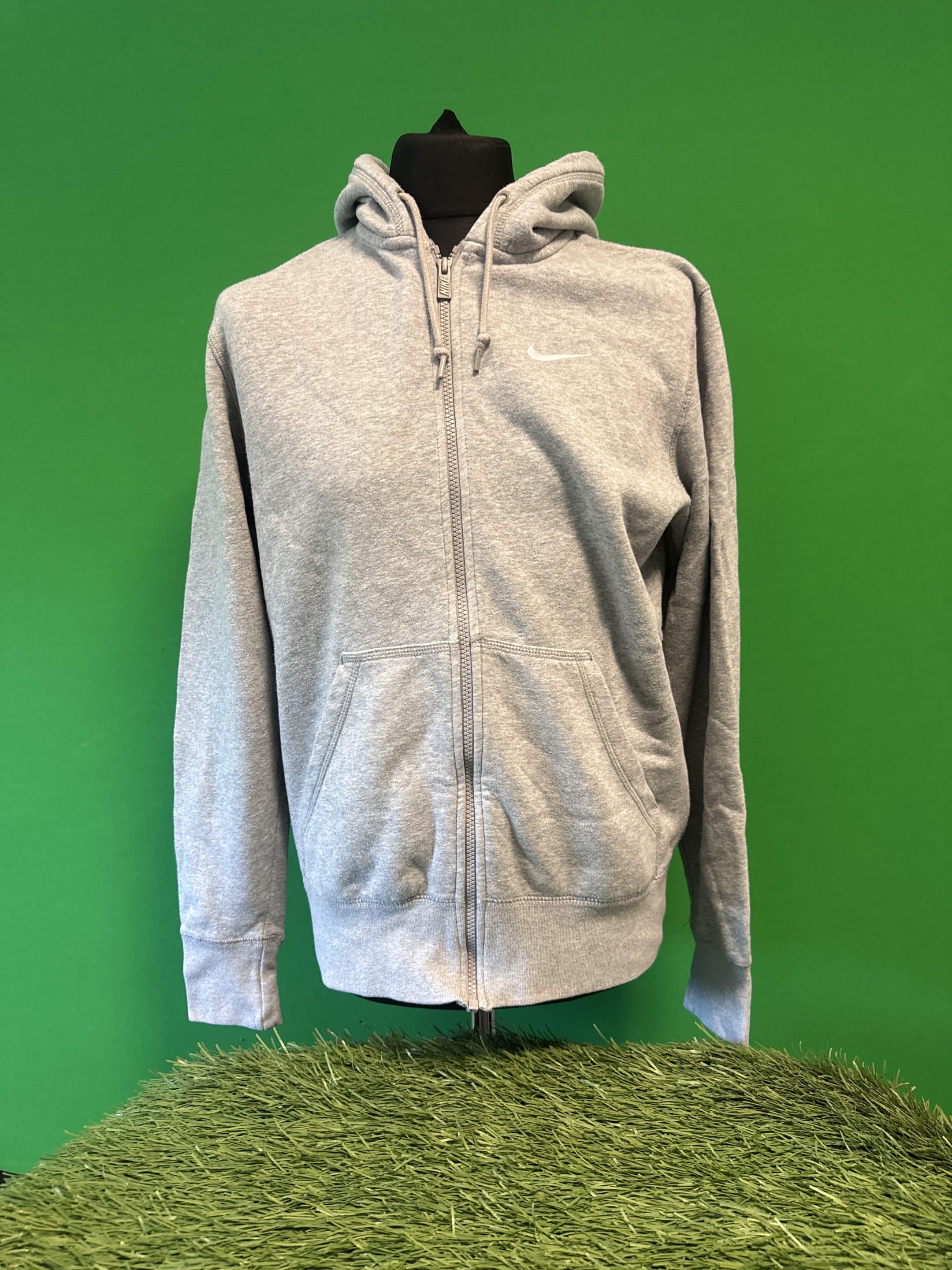 Nike Grey Full-Zip Hoodie