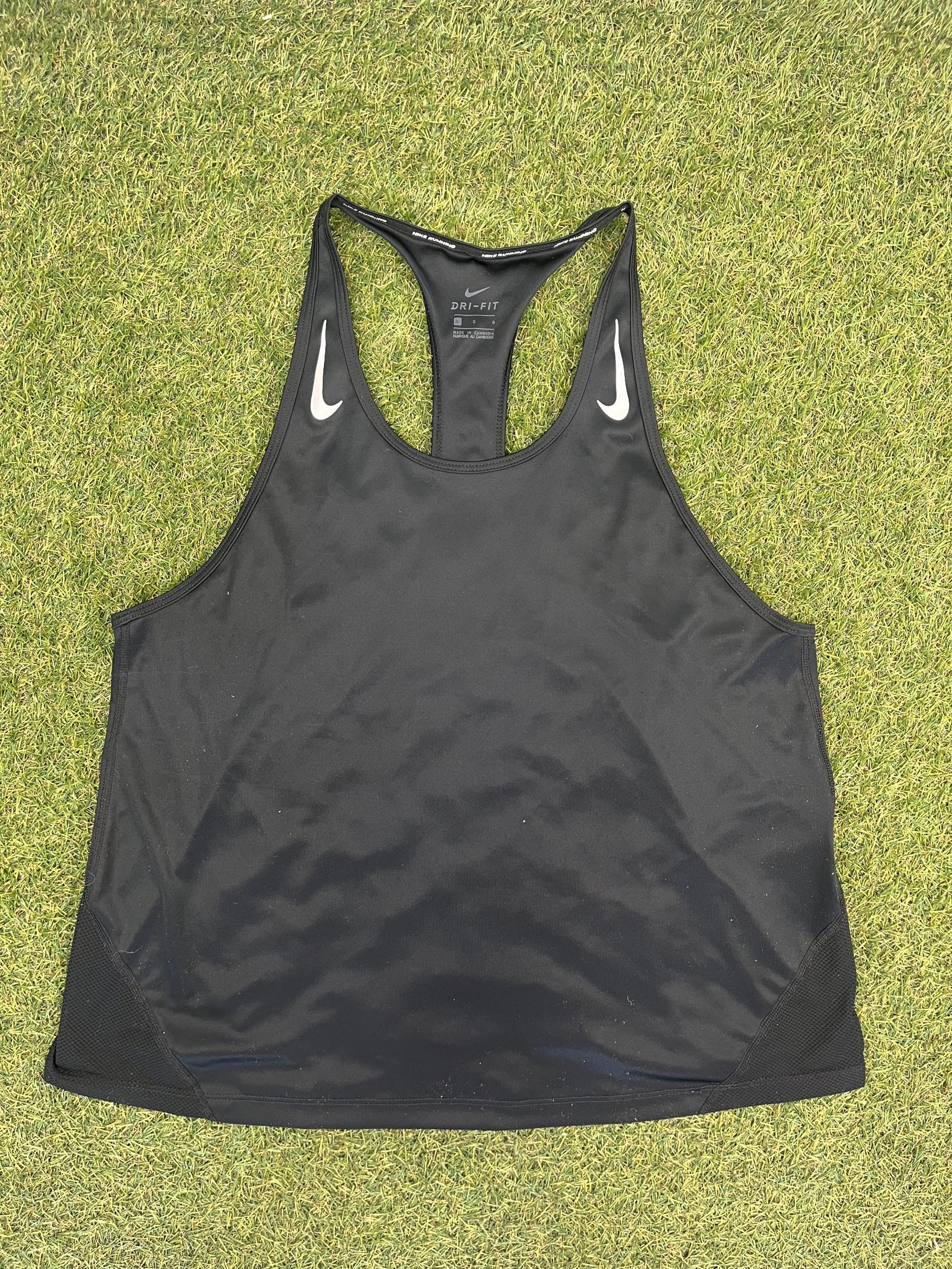 Nike Dri-FIT Black Vest Top
