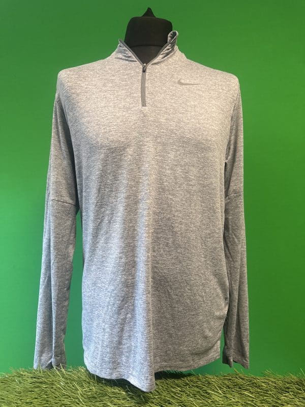 Nike Grey Long Sleeve Training Top