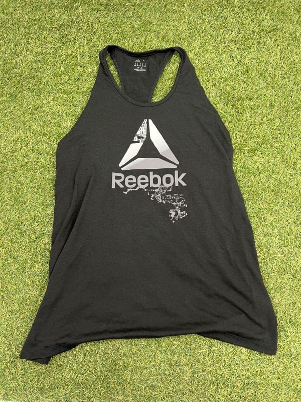 Black Sleeveless Sports Top