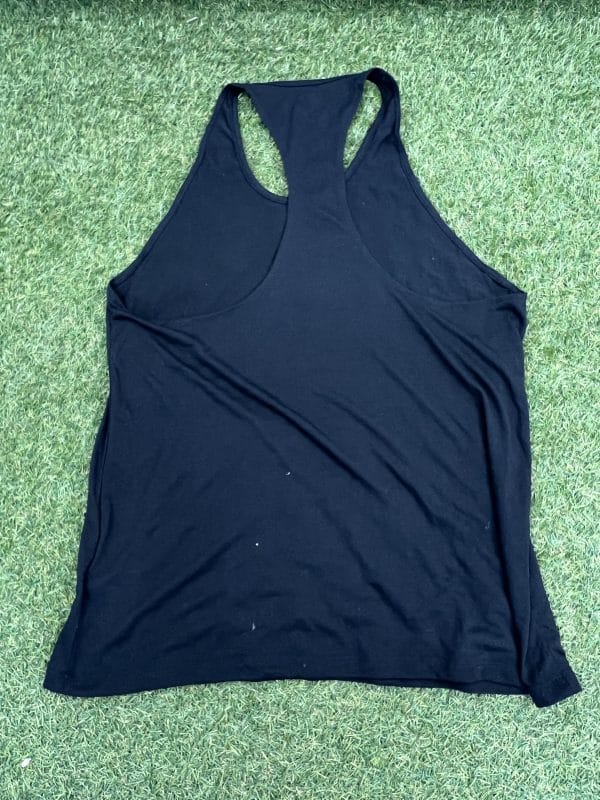 Black Sleeveless Sports Top - Image 3