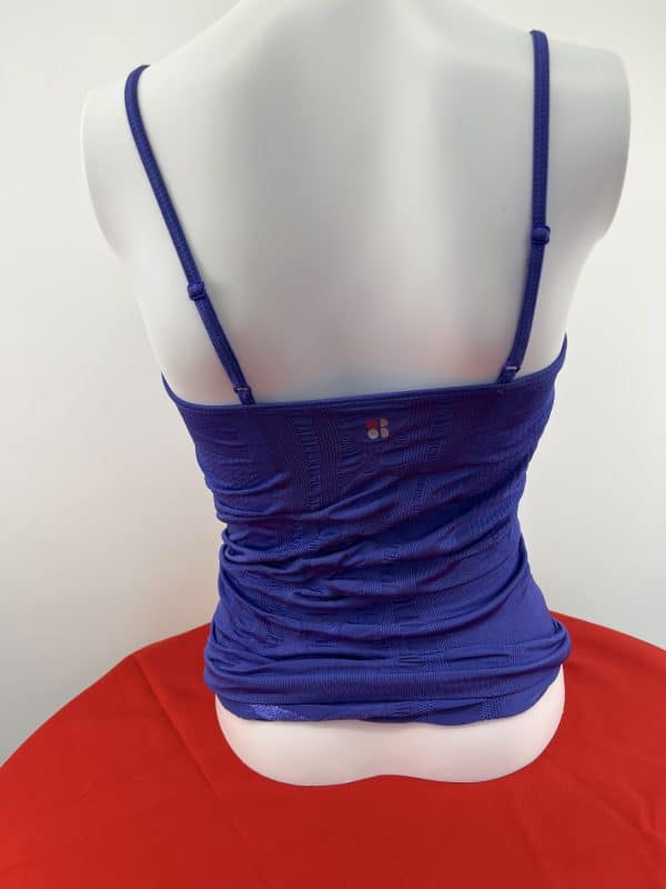 Sweaty Betty Purple Athletic Sports Vest - Image 2