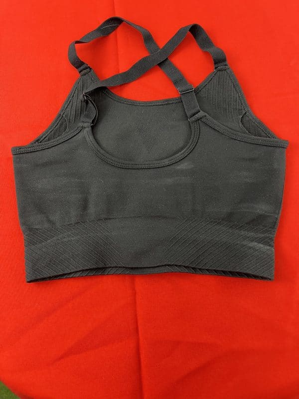 USA Pro Black Sports Bra - Image 2