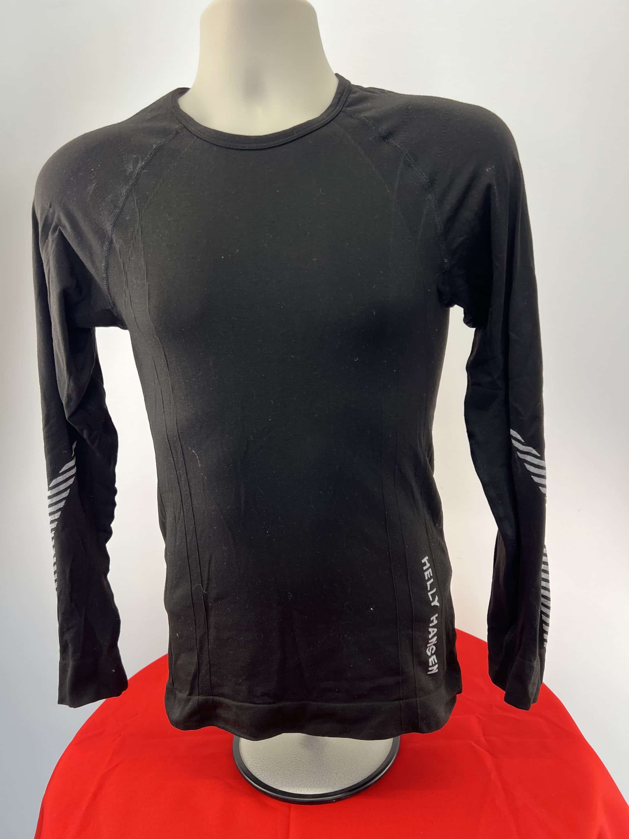 Helly Hansen Black Base Layer Long Sleeve Top