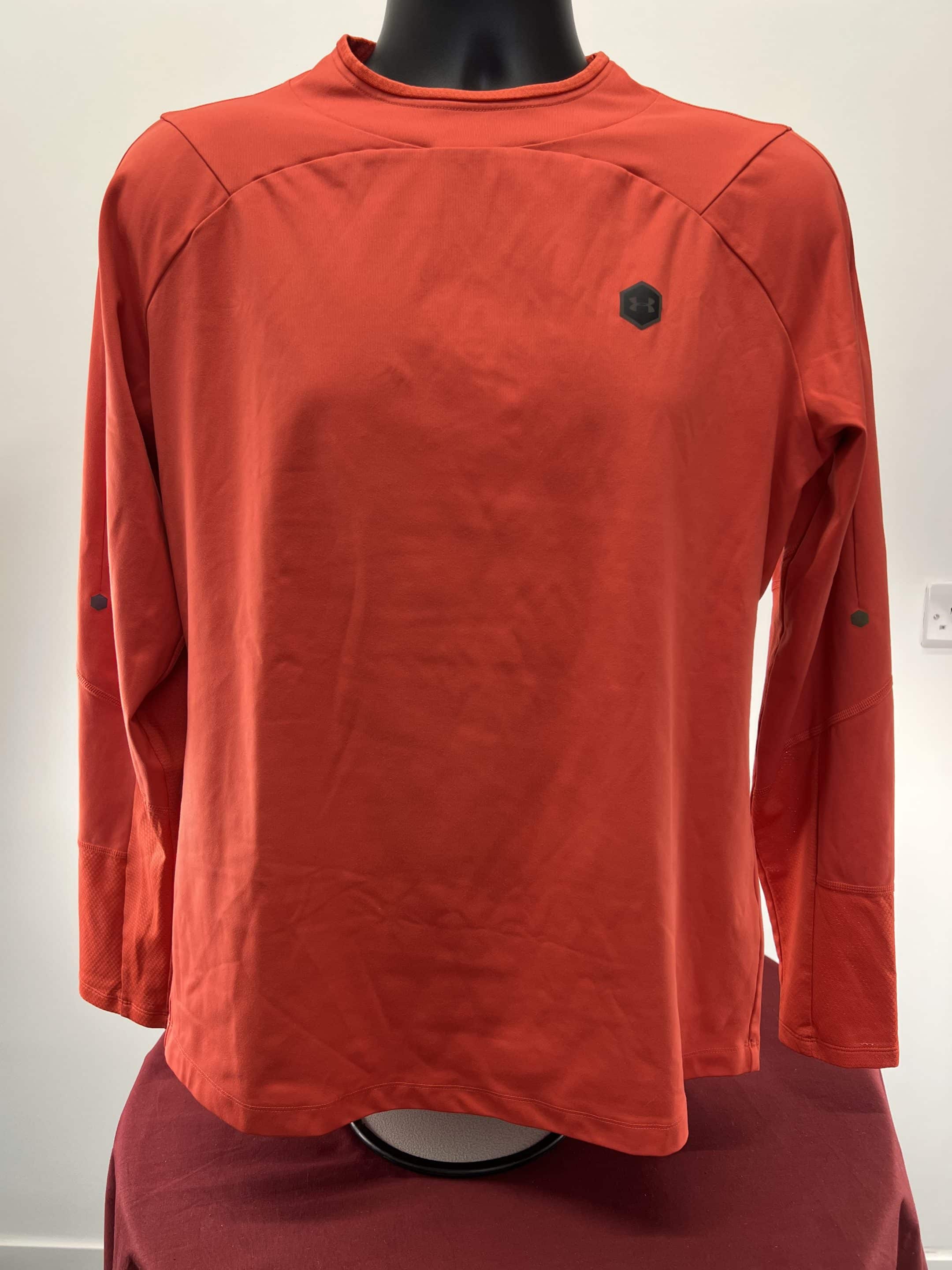 Under Armour Red Long Sleeve Top