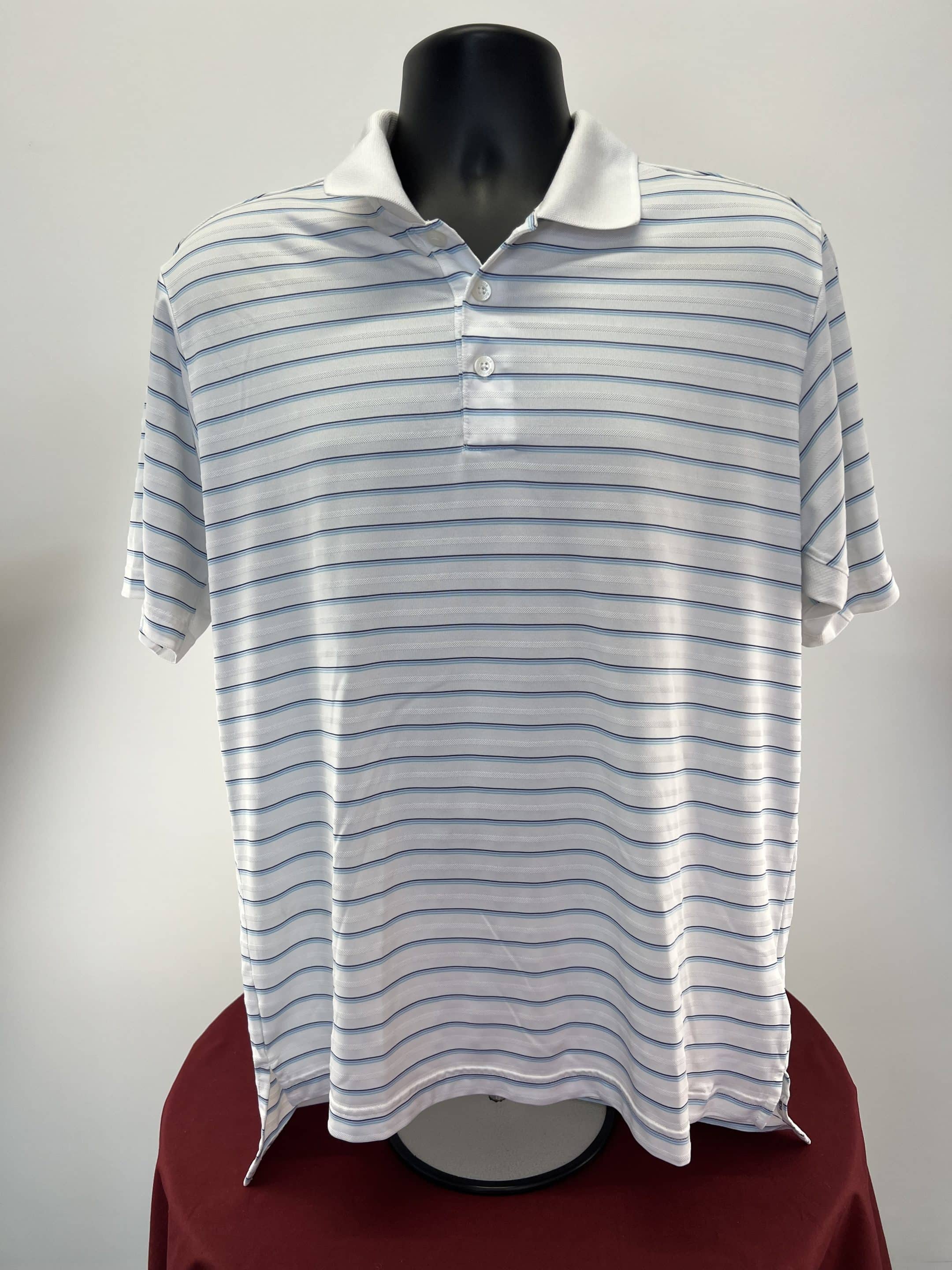 Men’s adidas Striped Polo Shirt