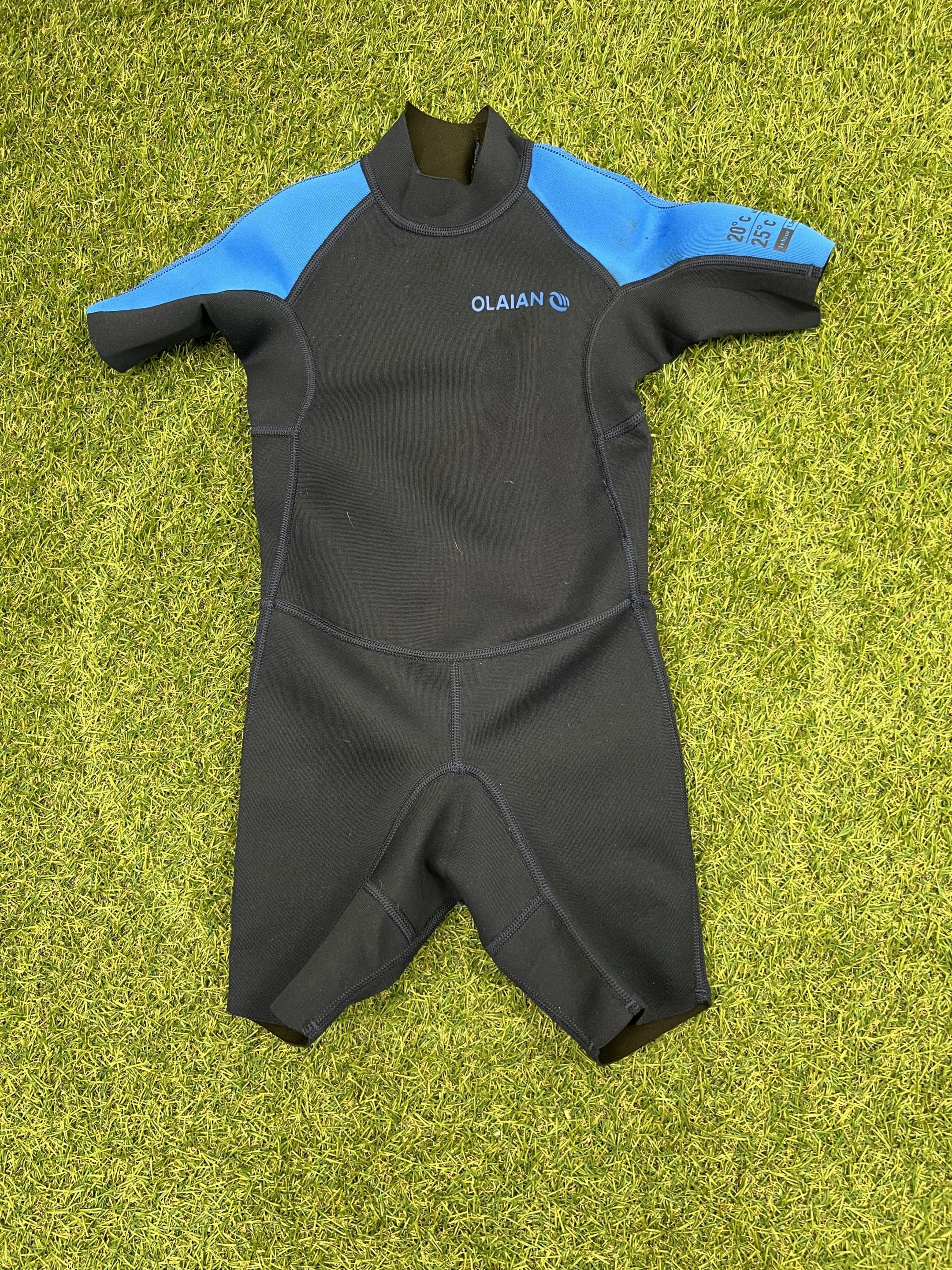 Olaian Kid’s neoprene Shorty Surfing Wetsuit