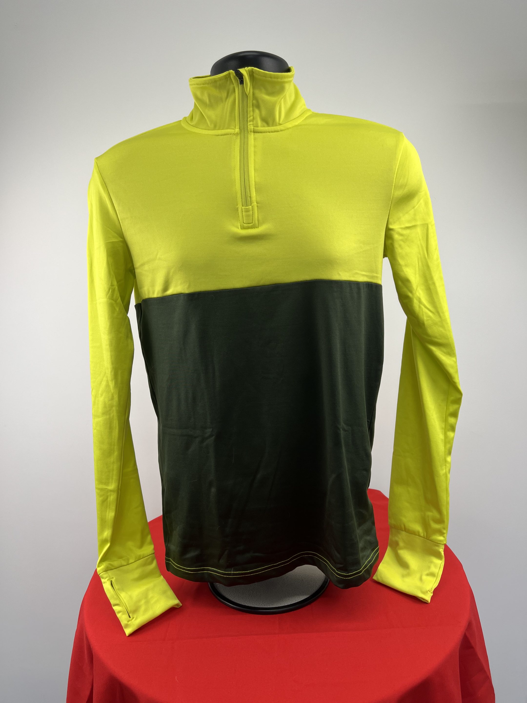 Half-Zip Long Sleeve Athletic Top