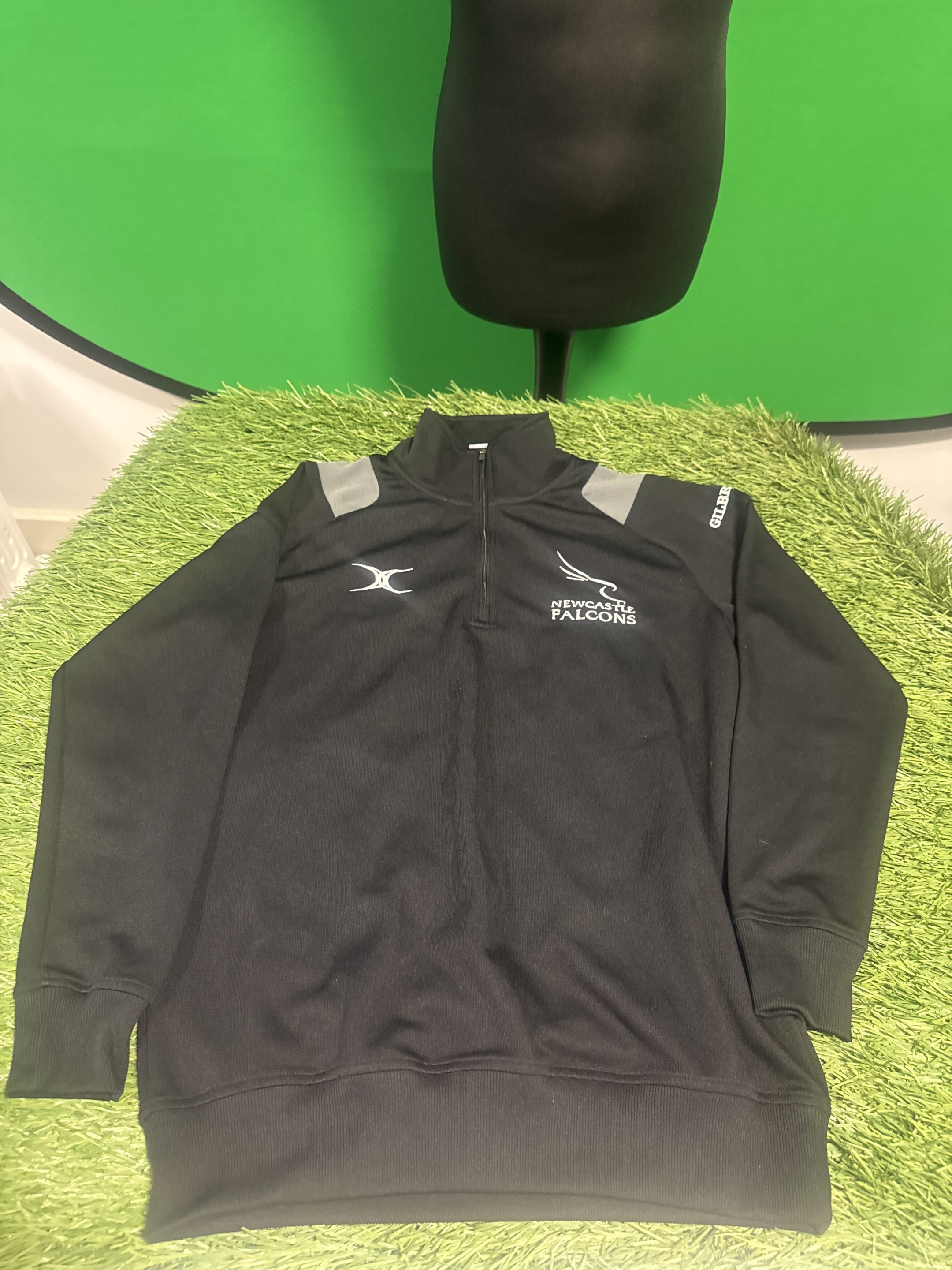 Newcastle Falcons Rugby 1/4 zip